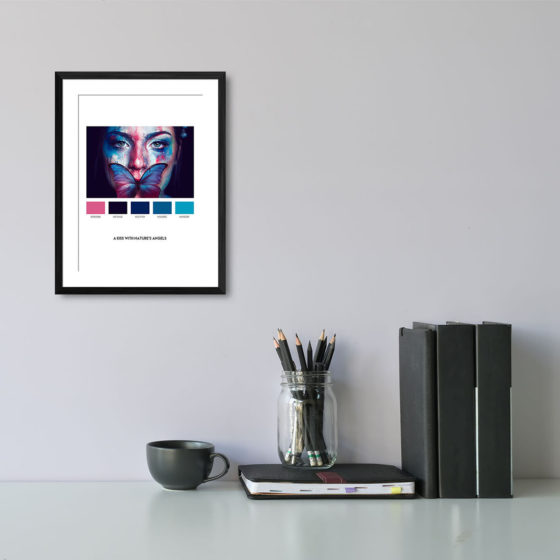 A Kiss From Natures Angels Palette Print - Image 2