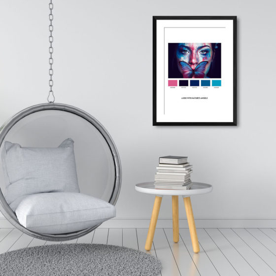 A Kiss From Natures Angels Palette Print - Image 3