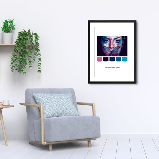 A Kiss From Natures Angels Palette Print - Image 5