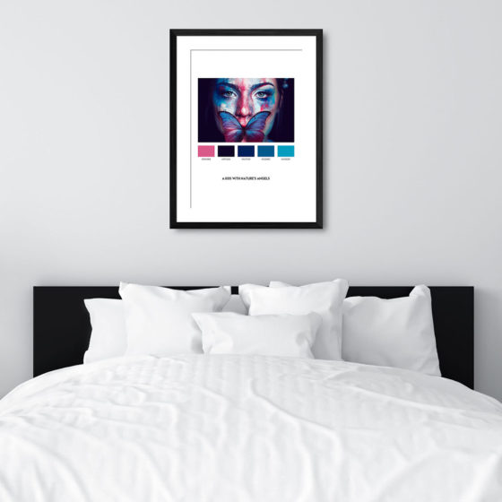 A Kiss From Natures Angels Palette Print - Image 6