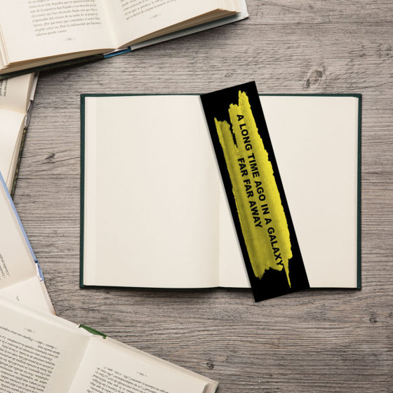 A Long Time Ago In A Galaxy Far Far Away Bookmark - Image 2