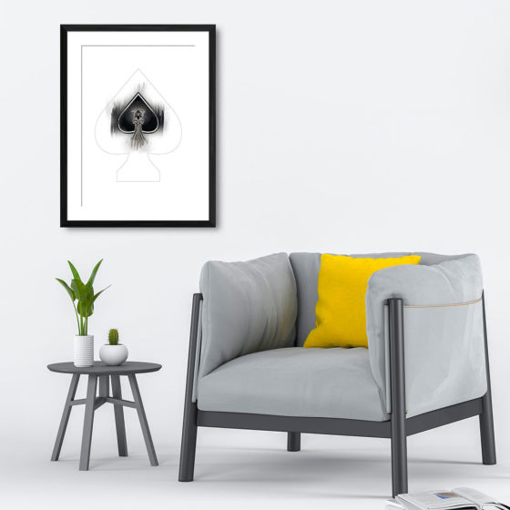 Ace Of Spades Grimm Reaper Print - Image 4