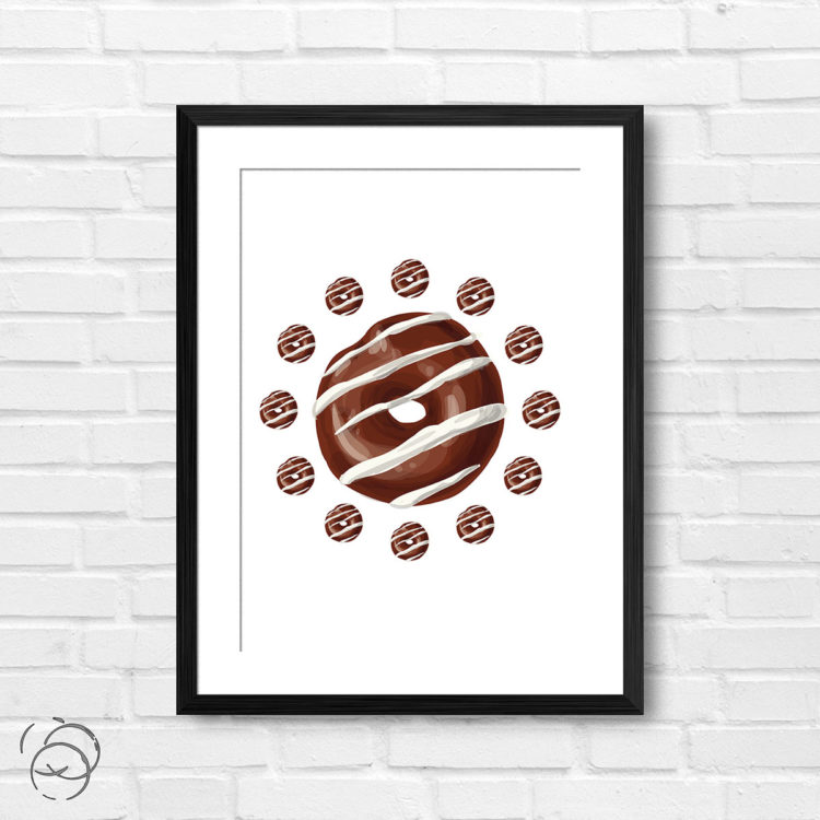 Always Time For Doughnuts Print