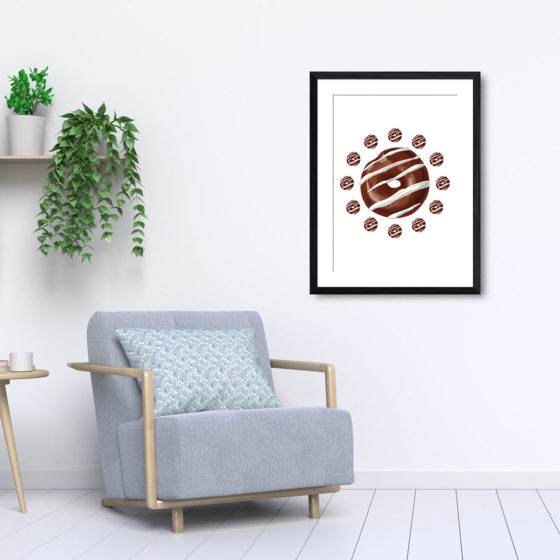 Always Time For Doughnuts Print - Image 5