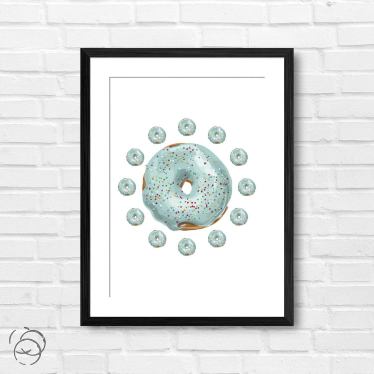 Always Time For Doughnuts Print