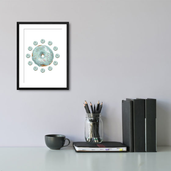 Always Time For Doughnuts Print - Image 2