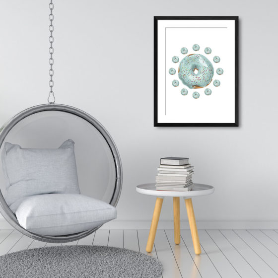 Always Time For Doughnuts Print - Image 3