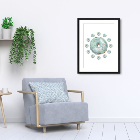 Always Time For Doughnuts Print - Image 5