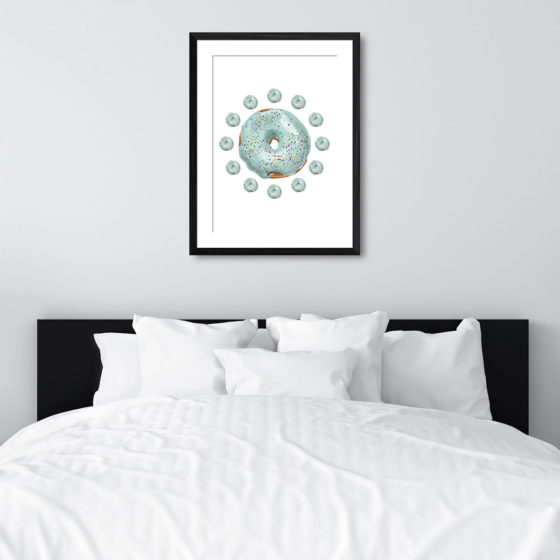 Always Time For Doughnuts Print - Image 6
