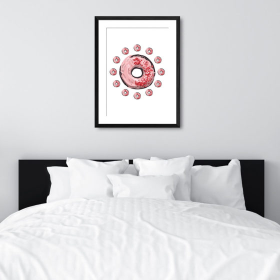 Always Time For Doughnuts Print - Image 6