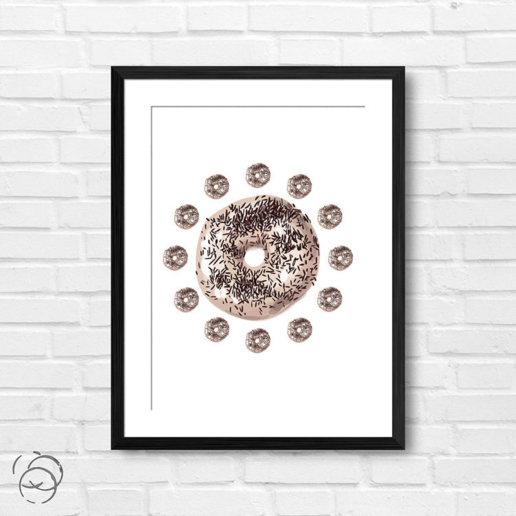Always Time For Doughnuts Print