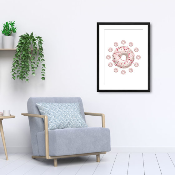 Always Time For Doughnuts Print - Image 5