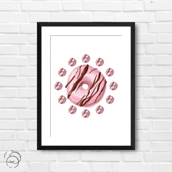 Always Time For Doughnuts Print