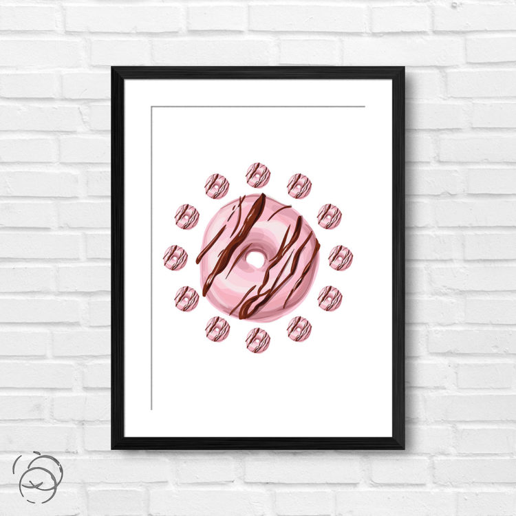 Always Time For Doughnuts Print
