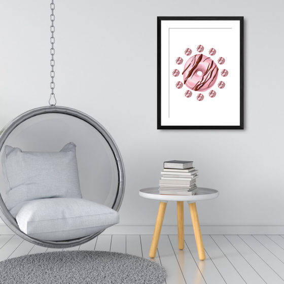 Always Time For Doughnuts Print - Image 3