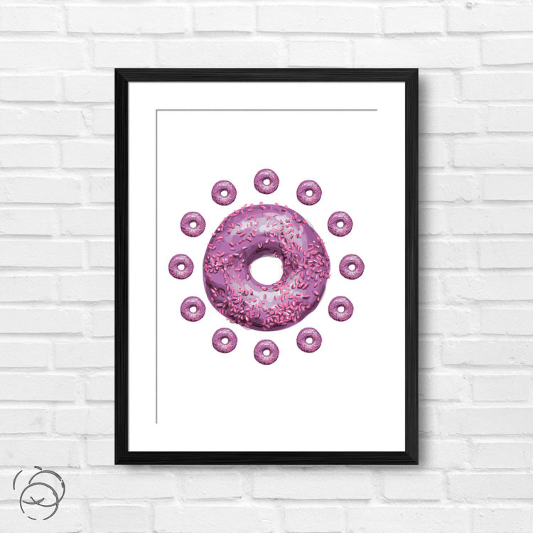 Always Time For Doughnuts Print