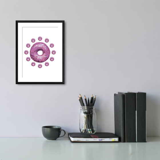 Always Time For Doughnuts Print - Image 2
