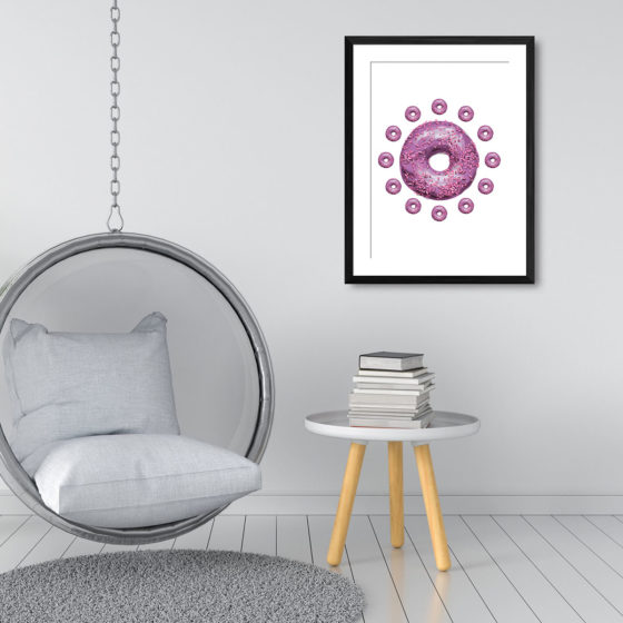 Always Time For Doughnuts Print - Image 3