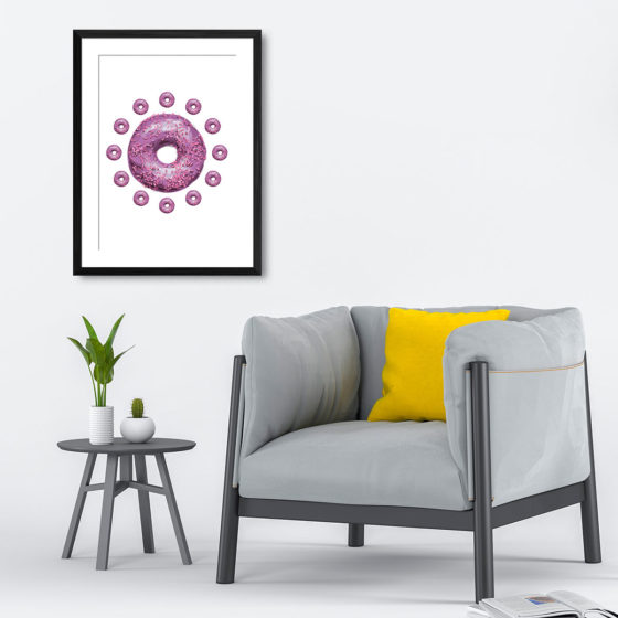 Always Time For Doughnuts Print - Image 4