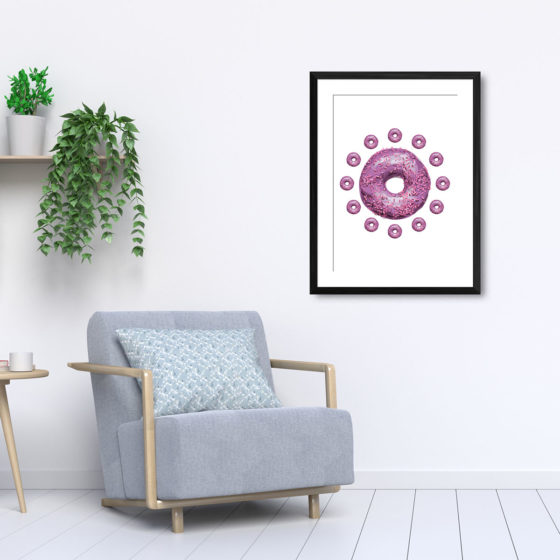 Always Time For Doughnuts Print - Image 5