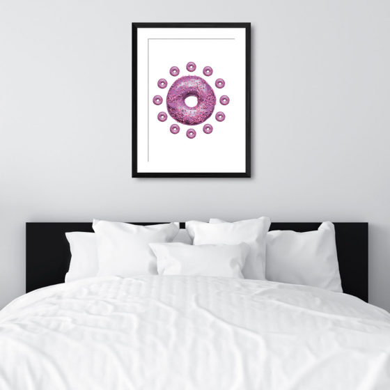Always Time For Doughnuts Print - Image 6