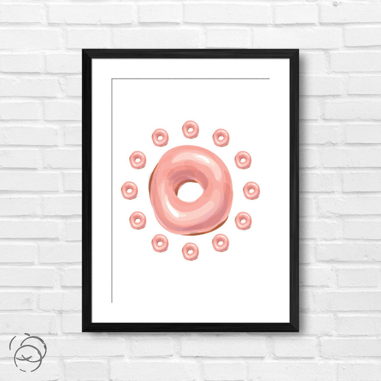 Always Time For Doughnuts Print