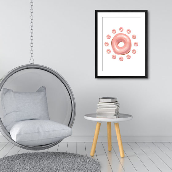 Always Time For Doughnuts Print - Image 3