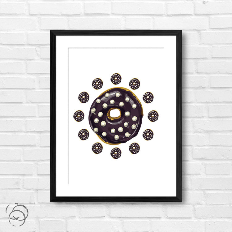 Always Time For Doughnuts Print