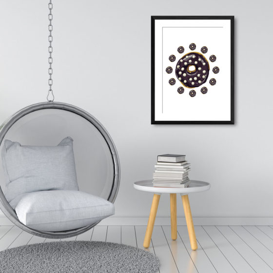 Always Time For Doughnuts Print - Image 3