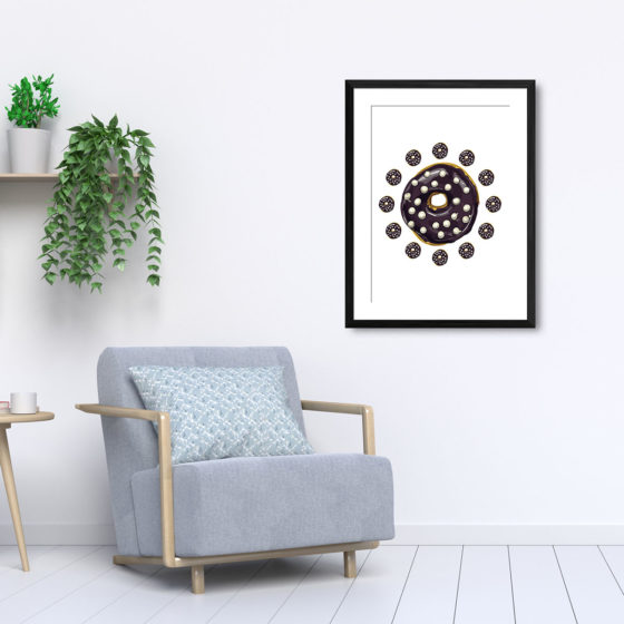 Always Time For Doughnuts Print - Image 5