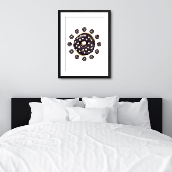Always Time For Doughnuts Print - Image 6