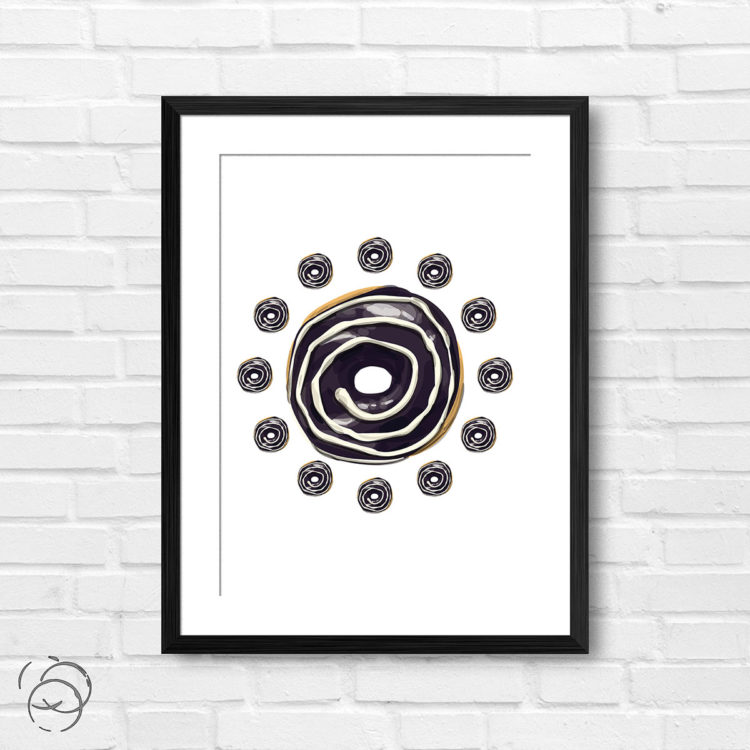 Always Time For Doughnuts Print