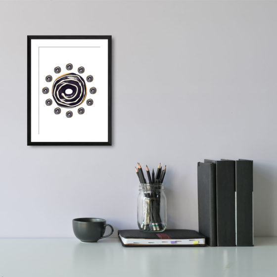 Always Time For Doughnuts Print - Image 2