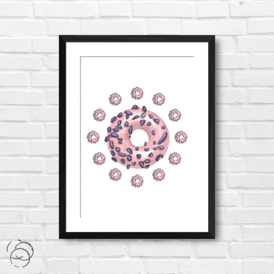 Always Time For Doughnuts Print