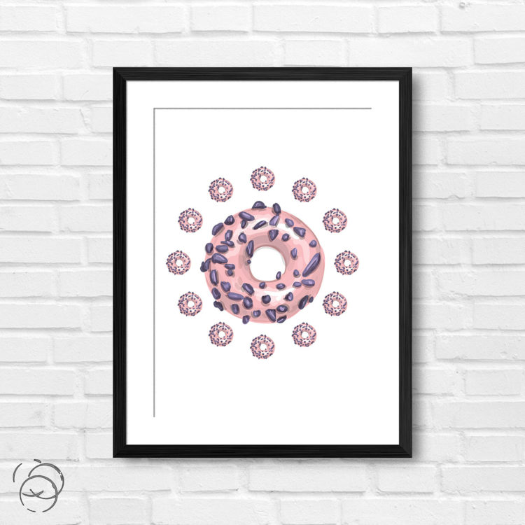 Always Time For Doughnuts Print