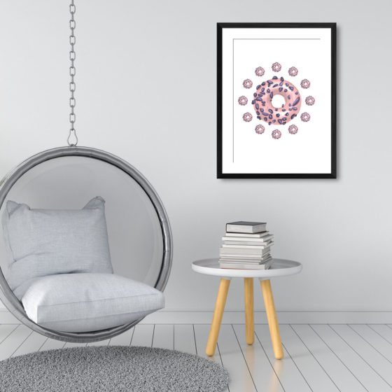 Always Time For Doughnuts Print - Image 3