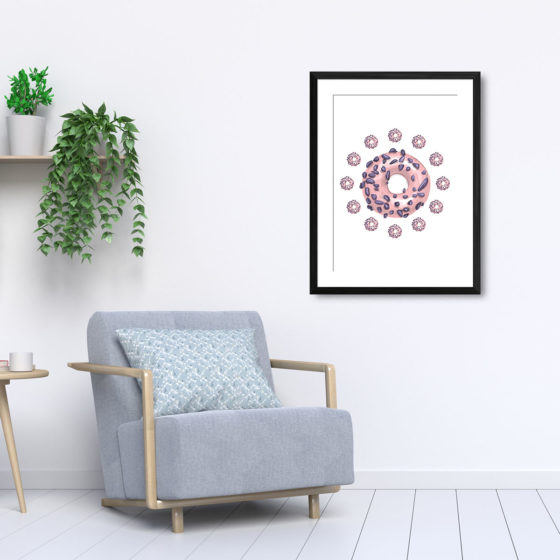 Always Time For Doughnuts Print - Image 5