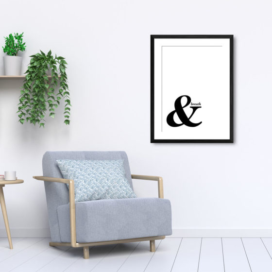 And Ampersand Breath Print - Image 5