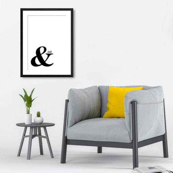 And Ampersand Chill Print - Image 4