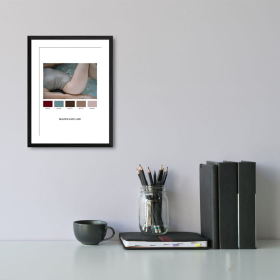Beautiful Is Not A Size Palette Print - Image 2