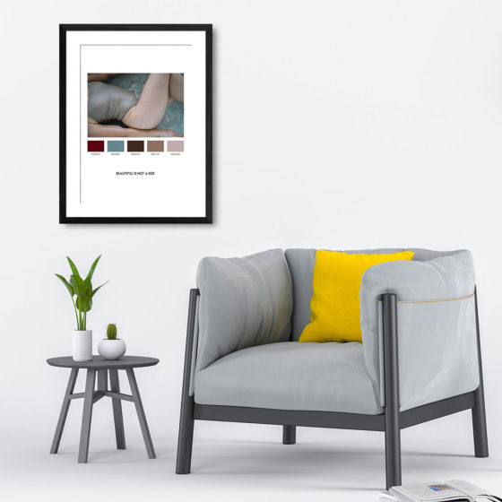Beautiful Is Not A Size Palette Print - Image 4