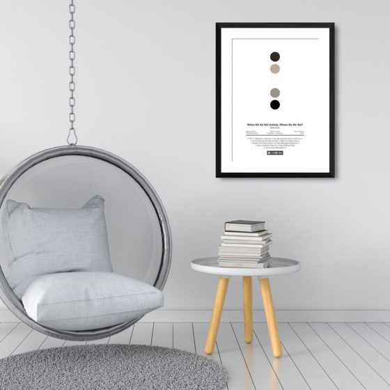 Billie Eilish When We All Fall Asleep Where Do We Go Spotify Album Print - Image 3