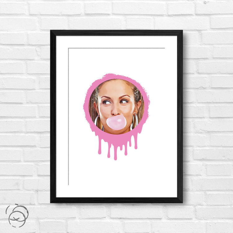 Blowing Bubbles Print