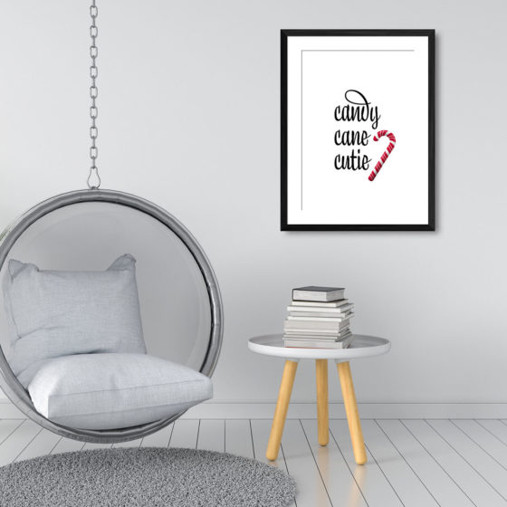Candy Cane Cutie Print - Image 3