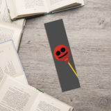 Cute Halloween Lollipop Bookmark