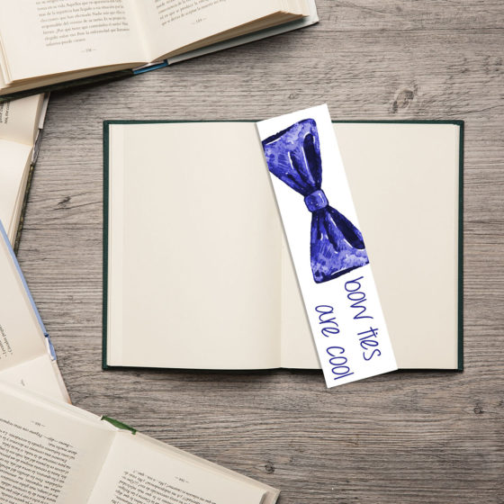 Doctor Who Bow Ties Are Cool Bookmark - Image 2