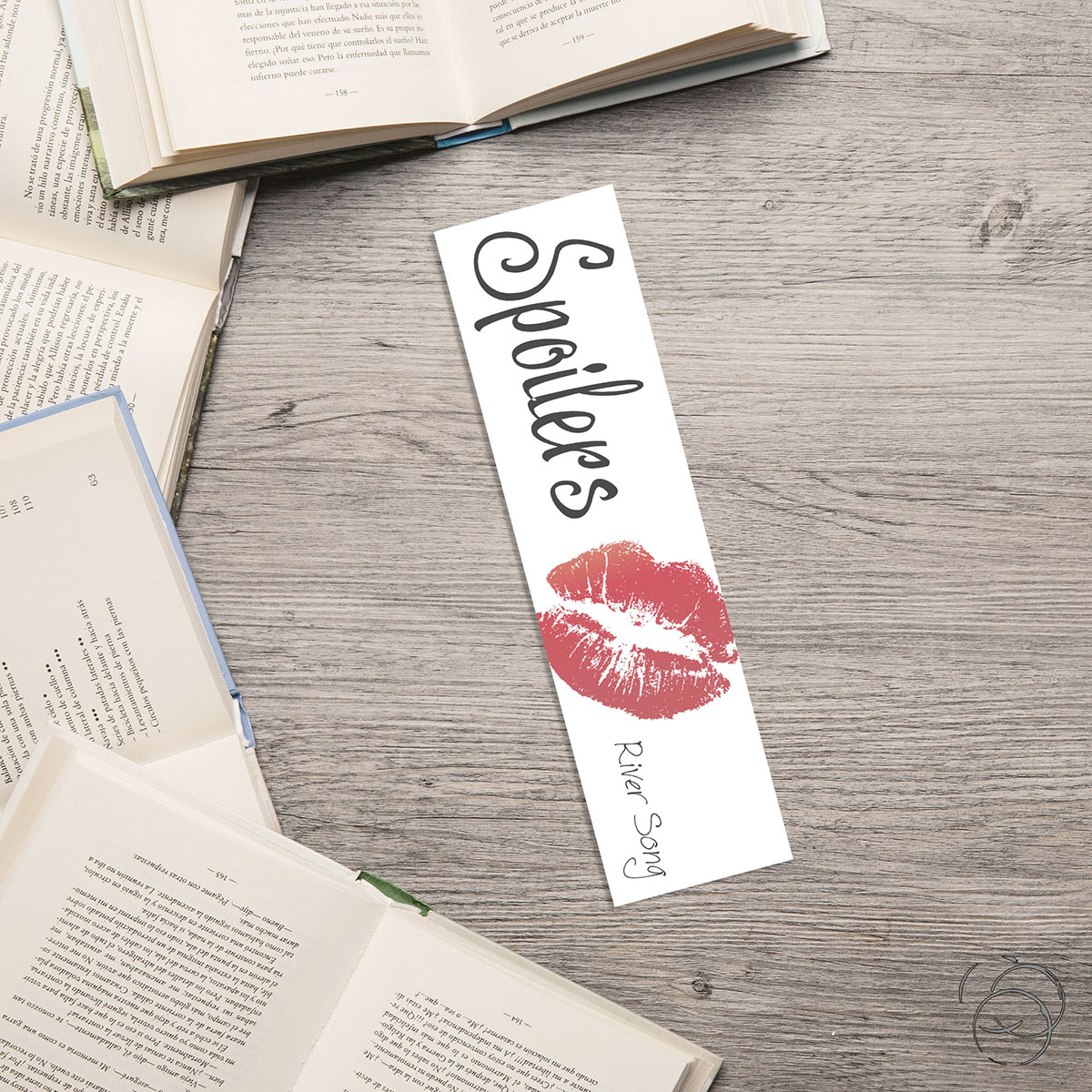 Doctor Who Spoilers Quote River Song Bookmark