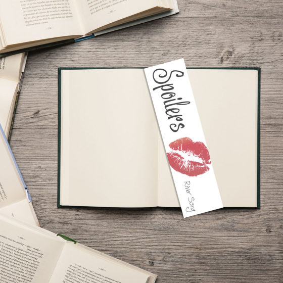 Doctor Who Spoilers Quote River Song Bookmark - Image 2