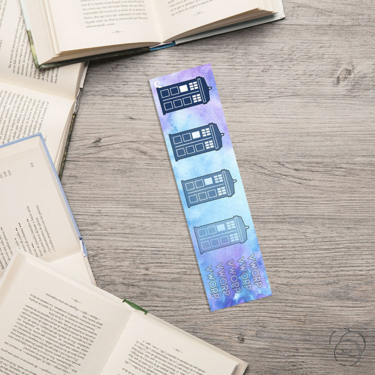 Doctor Who TARDIS Disappearing Bookmark