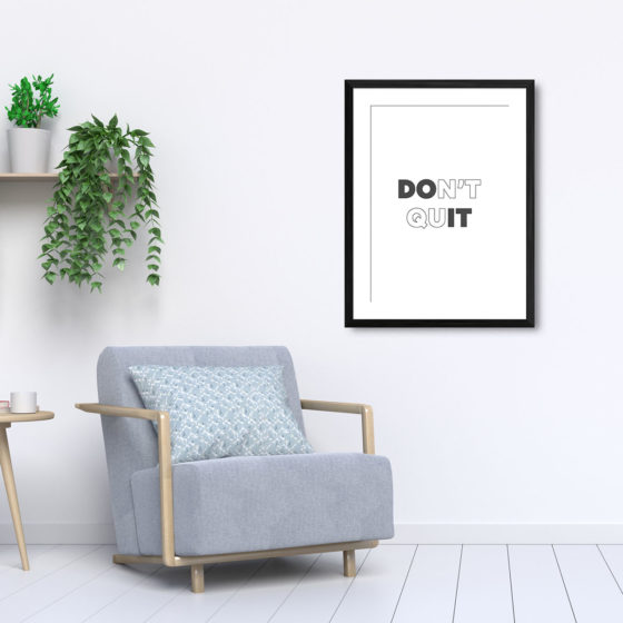 Don't Quit Do It Print - Image 5